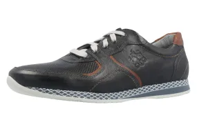 Fretz Men Halbschuhe in Übergrößen Blau 4910.1612-32 große Herrenschuhe