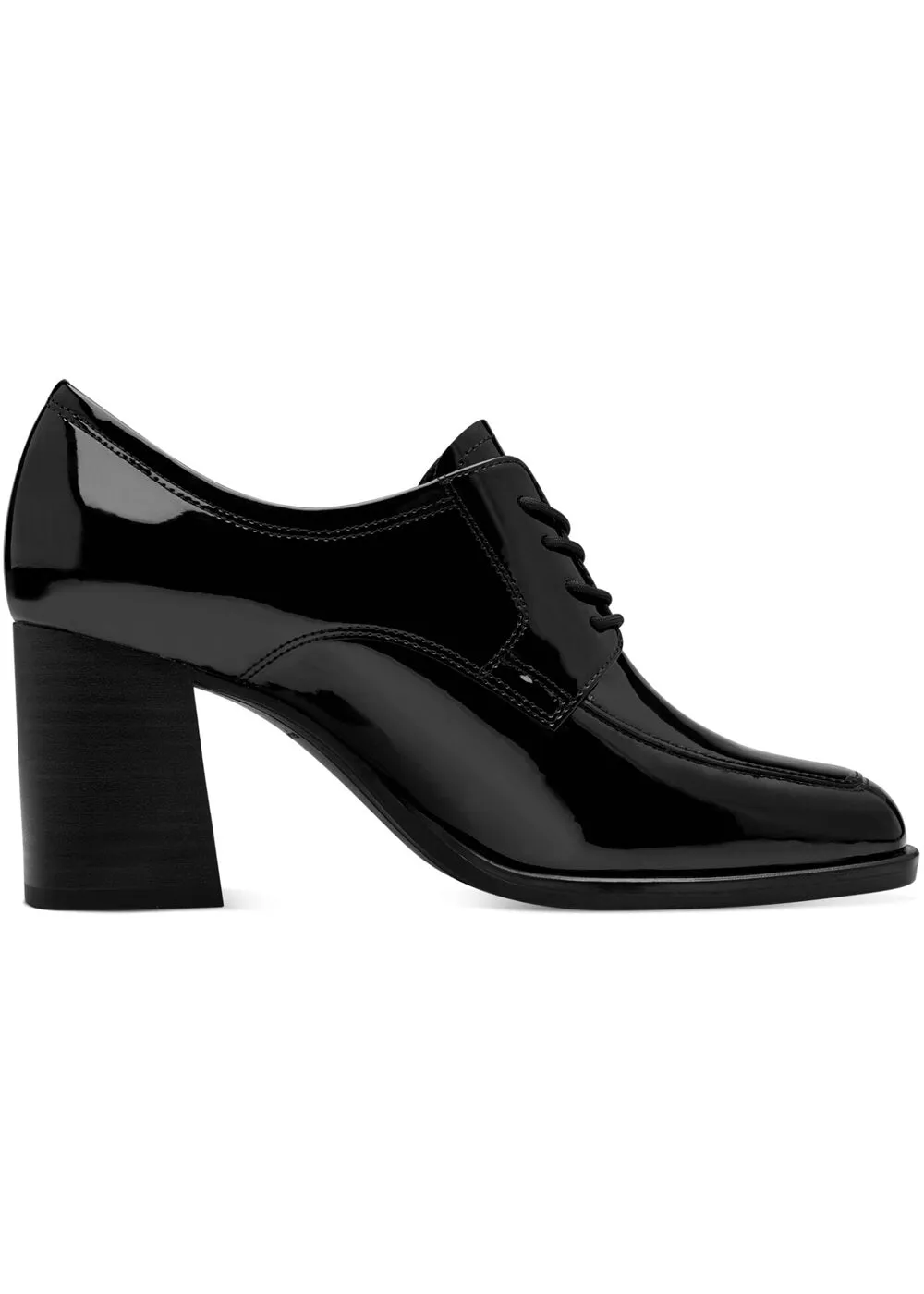 Tamaris Suzy Patent 60's Stiefeletten Schwarz
